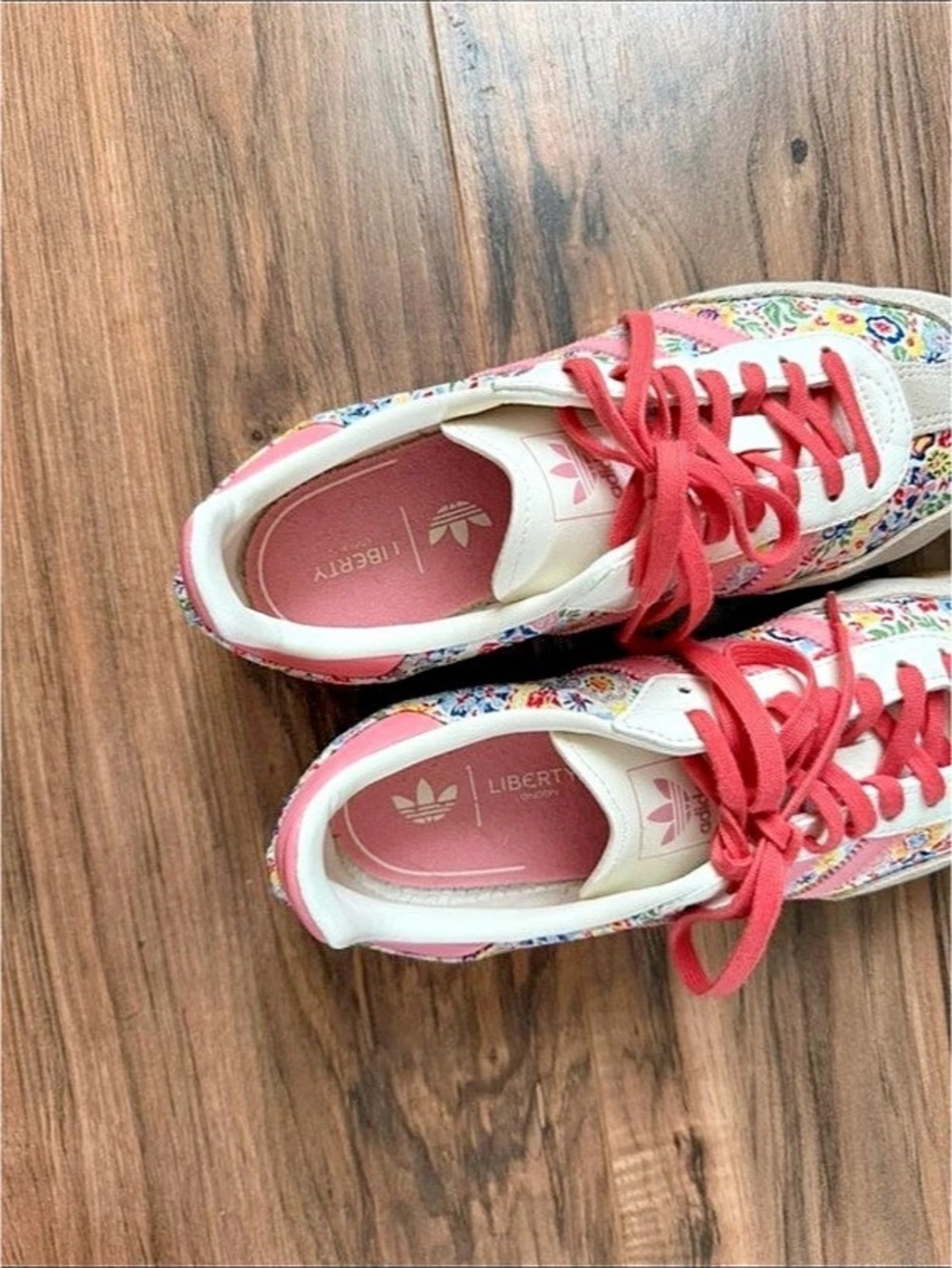 adidas samba Floral Sneakers White & Pink - Picture 4 of 5